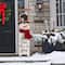 Glitzhome® 3.5ft. Wooden Christmas Snowman Porch Sign